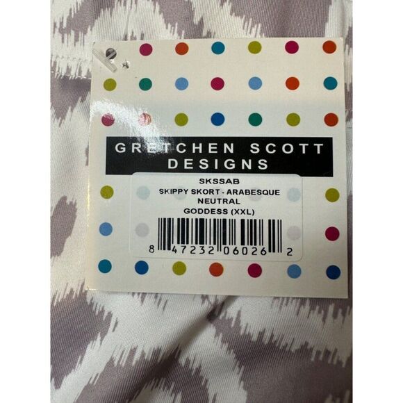 Gretchen Scott Skippy Skort - Arabesque Neutral XXL NWT - Picture 4 of 8